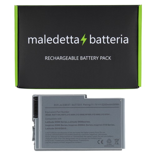 Batteria nera per dell - batteria,